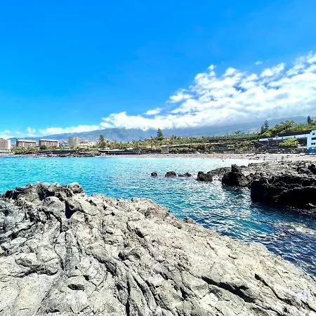 Studio Pp With Balcony, Wifi, Nearby Sea * 푸에르토 드 라 크루즈